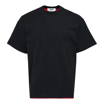 MSGM TWO-COLORWAY T-SHIRT