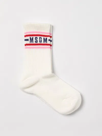 Msgm Underwear  Kids Kids Color White In White