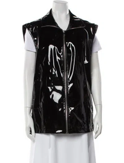 Pre-owned Msgm Vest W/ Tags In Black
