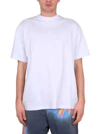 Msgm Volcano T-shirt In White