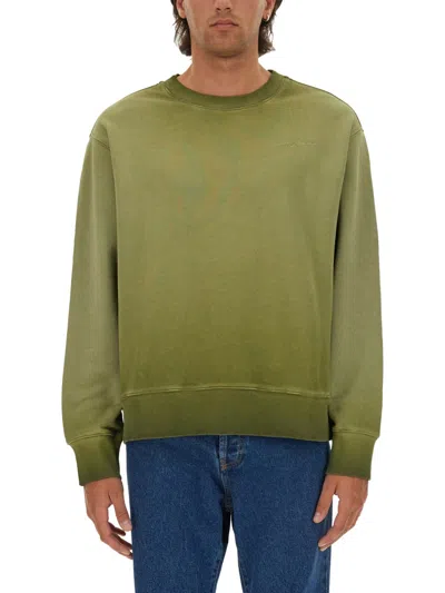 MSGM MSGM WASHED OUT JERSEY SWEATSHIRT