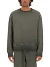 Msgm Washed Out Jersey Sweatshirt