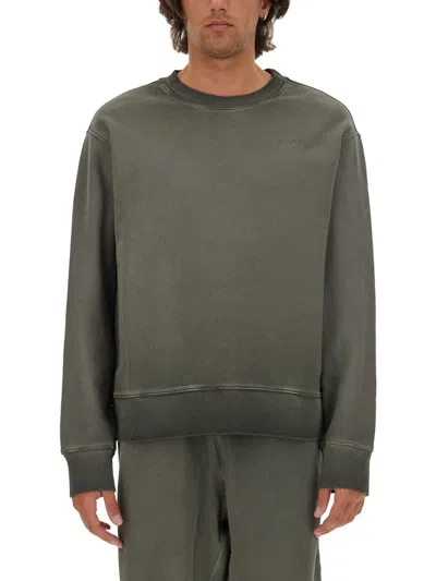MSGM MSGM WASHED OUT JERSEY SWEATSHIRT