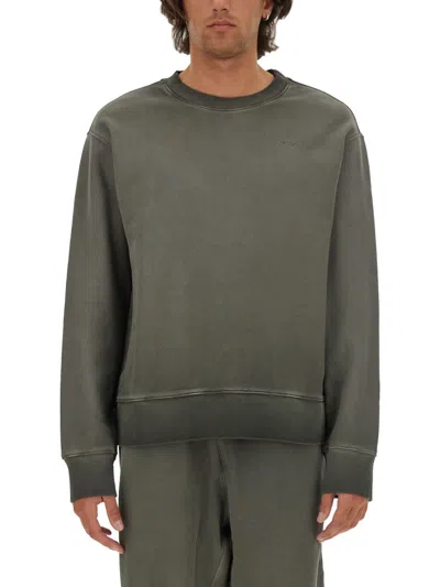 MSGM WASHED OUT JERSEY SWEATSHIRT