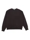 Msgm Washed Sweatshirt Boy In Burgundy