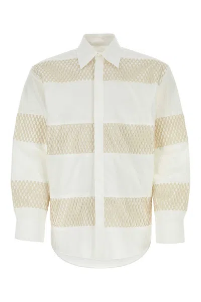 Msgm White Cotton Shirt