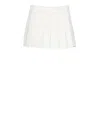 Msgm White Cotton Shorts