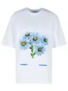 Msgm White Cotton T-shirt In White