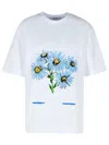 Msgm White Cotton T-shirt In White