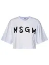 Msgm T-shirts In White