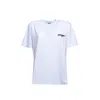 Msgm Crewneck T-shirt In White