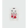 Msgm White Cotton Tank Tops In Multi