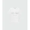 Msgm White Cotton T-shirt In White