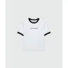 Msgm White Cotton T-shirt In White