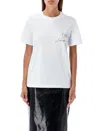 Msgm Crystal Ribbon Graphic T-shirt