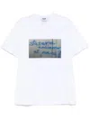 Msgm Graphic Print Cotton T-shirt In White