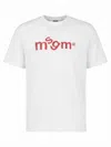 Msgm Logo-print T-shirt In Multi