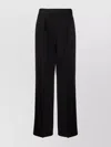 Msgm Wide-leg High-waist Trousers