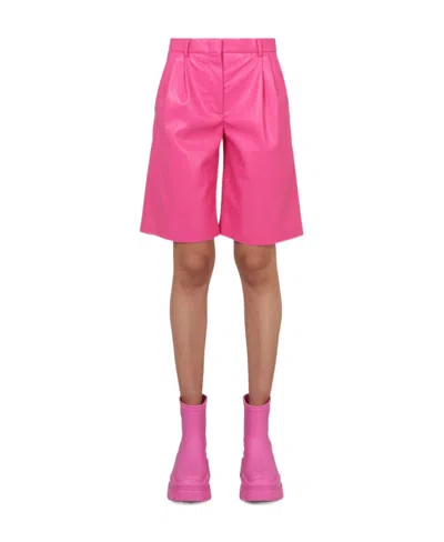 MSGM MSGM WIDE-LEG KNEE-LENGTH SHORTS