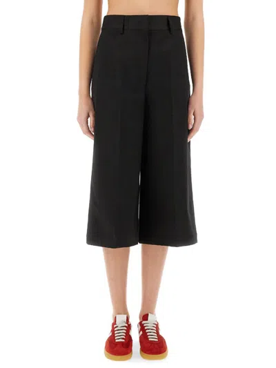 MSGM MSGM "WIDE-LEG" MIDI PANTS
