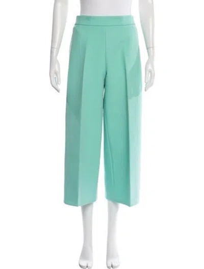 Pre-owned Msgm Wide Leg Pants In Multi