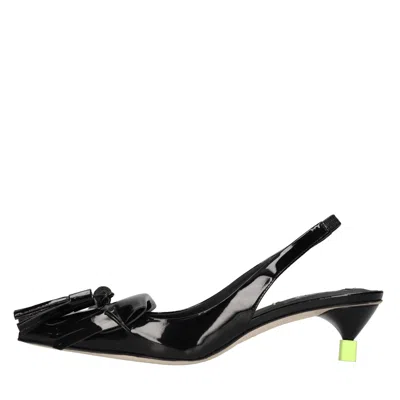 Msgm With Heel In Black