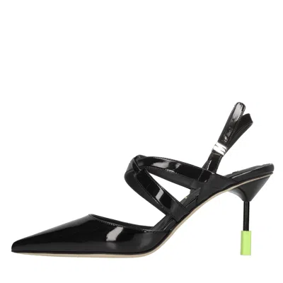 Msgm With Heel In Black