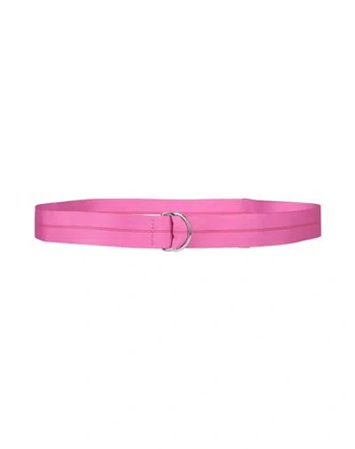 Msgm Woman Belt Fuchsia Size Onesize Polyester