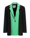 Msgm Woman Blazer Black Size 4 Virgin Wool, Elastane