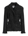 Msgm Coats & Jackets In Black