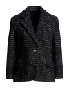 Msgm Jacket  Woman Color Black In Black