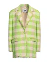 Msgm Suit Jackets In Green