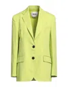 Msgm Suit Jackets In Green