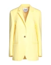 Msgm Suit Jackets In Yellow