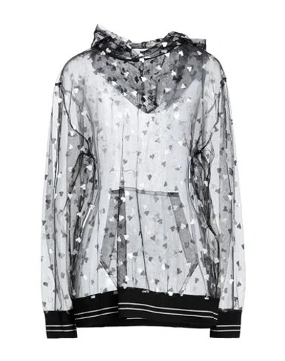 Msgm Woman Blouse Black Size 4 Polyamide