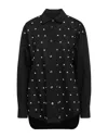 Msgm Denim Shirts In Black