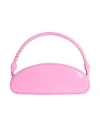 Msgm Woman Handbag Pink Size - Calfskin