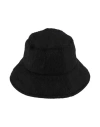 Msgm Woman Hat Black Size M Virgin Wool, Polyamide, Alpaca Wool In Black