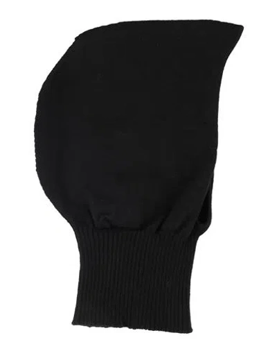 Msgm Woman Hat Black Size Onesize Wool, Acrylic, Polyamide, Elastane
