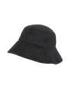 Msgm Woman Hat Black Size S Wool, Polyamide