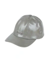 Msgm Woman Hat Grey Size Onesize Polyester