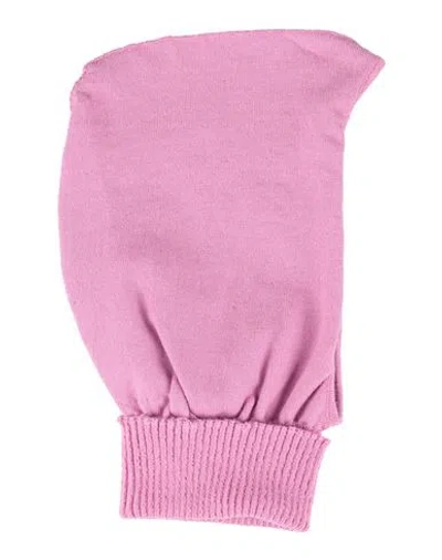 Msgm Woman Hat Magenta Size Onesize Wool, Acrylic, Polyamide, Elastane In Pink