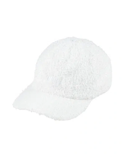 Msgm Woman Hat White Size Onesize Polyamide, Polyester, Acrylic
