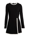 Msgm Playsuit With Contrasting Detailing In Black