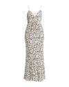 Msgm Woman Maxi Dress Ivory Size 4 Viscose In White