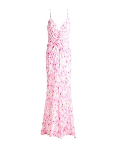 Msgm Knot-detailed Long-length Dress In White