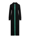 Msgm Woman Midi Dress Black Size M Wool, Polyamide