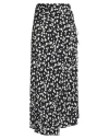 Msgm Woman Midi Skirt Black Size 6 Viscose In Black