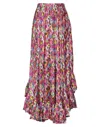 Msgm Midi Skirts In Pink