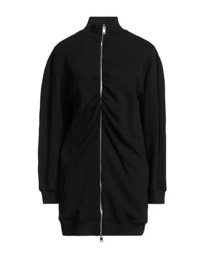 Msgm Woman Mini Dress Black Size S Cotton